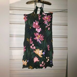 🌴 Size L/XL 🌴 Women's World Market Tropical midi dress summer vacation pretty!